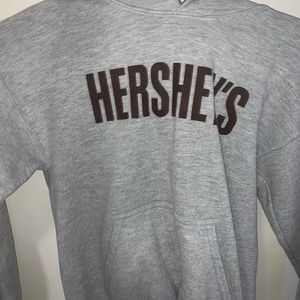 USED Light Grey Hershey’s Hoodie